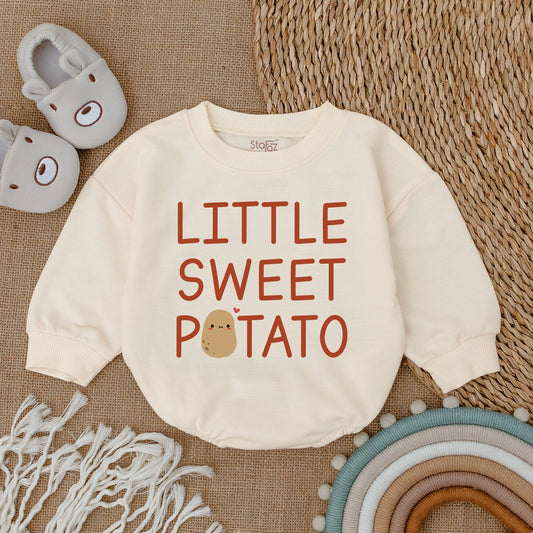 Adorable Little Spud Best Gift For Baby, Potato Baby Romper, First Thanksgiving Outfit, Baby Shower Gift Bodysuit