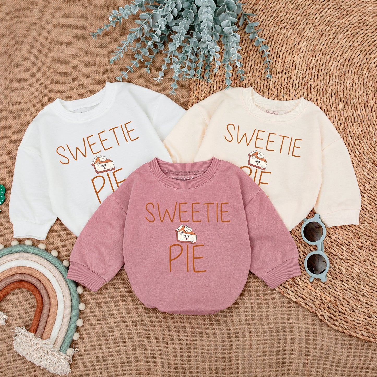 Thanksgiving Baby Romper - Fall Outfit for Infant Girls & Boys