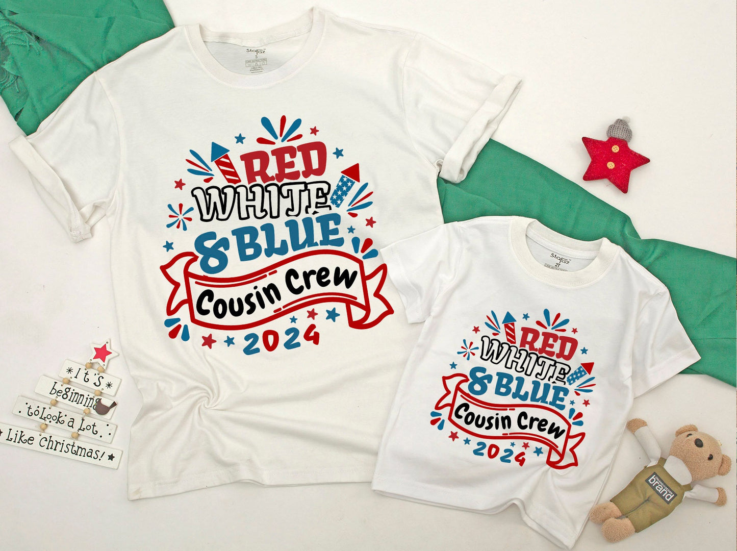 Patriotic Cousin Crew Shirts 2024: Celebrate July 4th in Style