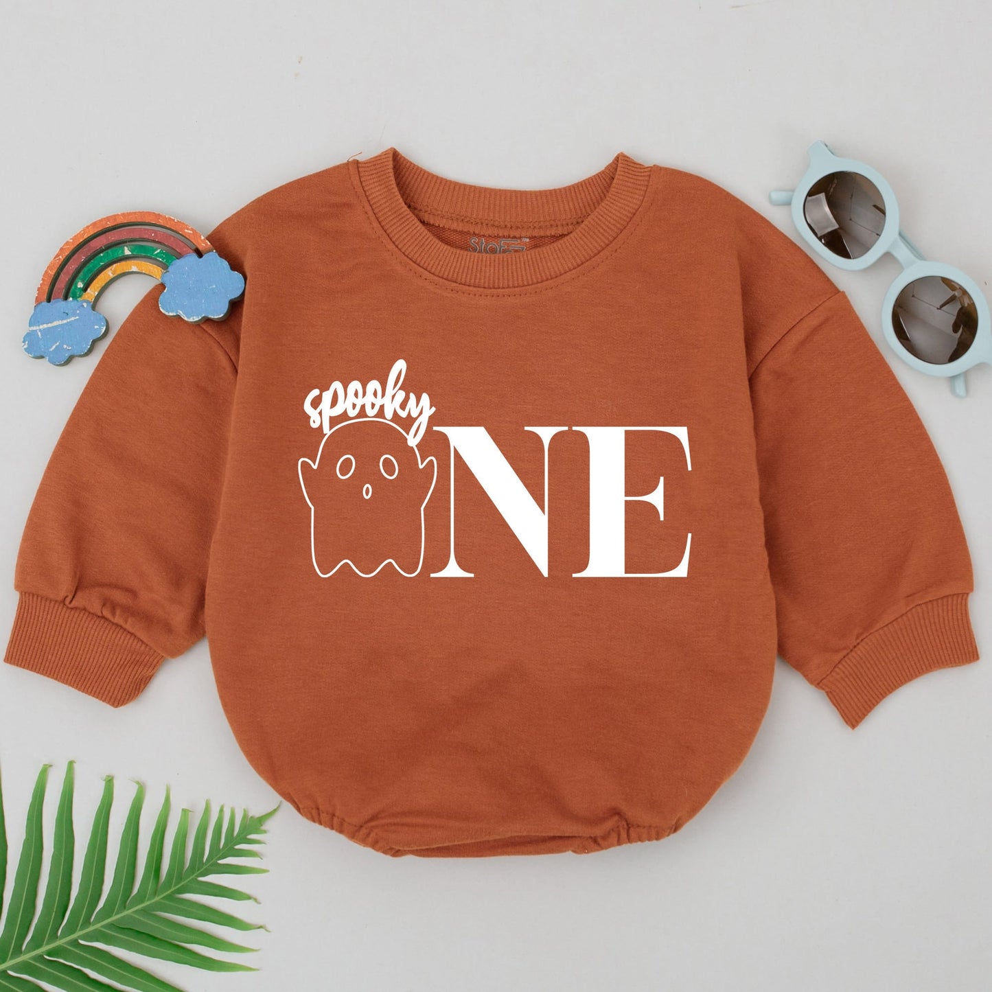 First Birthday Halloween Romper: Spooky Baby Boo Outfit for Girls