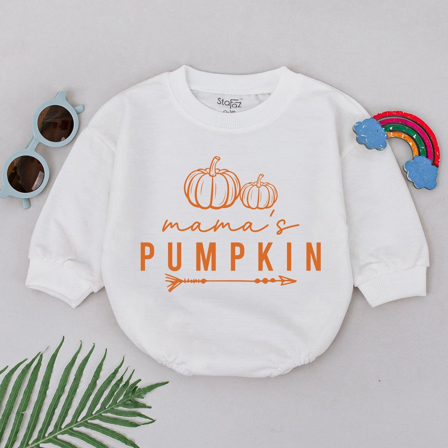 Pumpkin Spice Romper: Fall Baby Outfit & Perfect Shower Gift