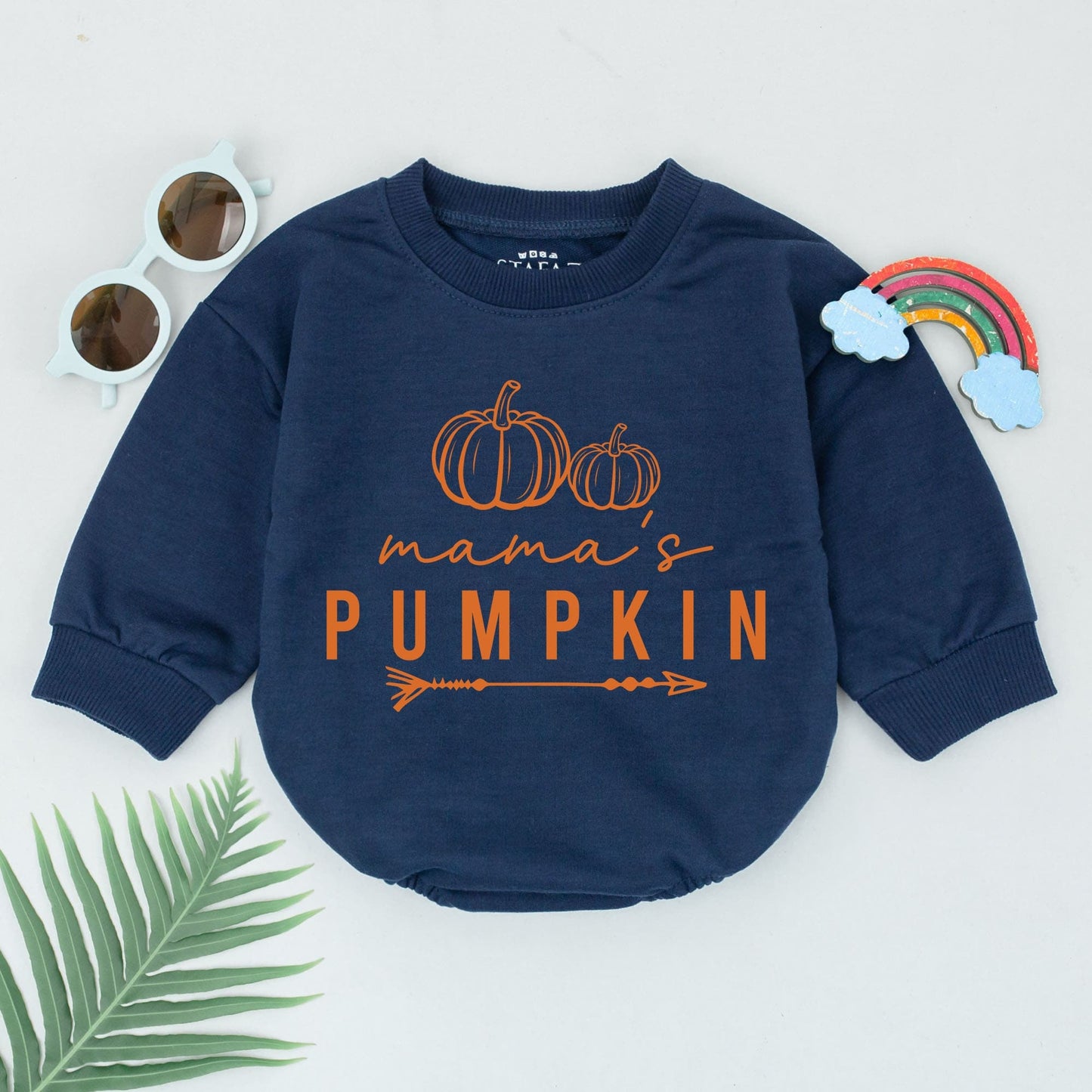 Pumpkin Spice Romper: Fall Baby Outfit & Perfect Shower Gift