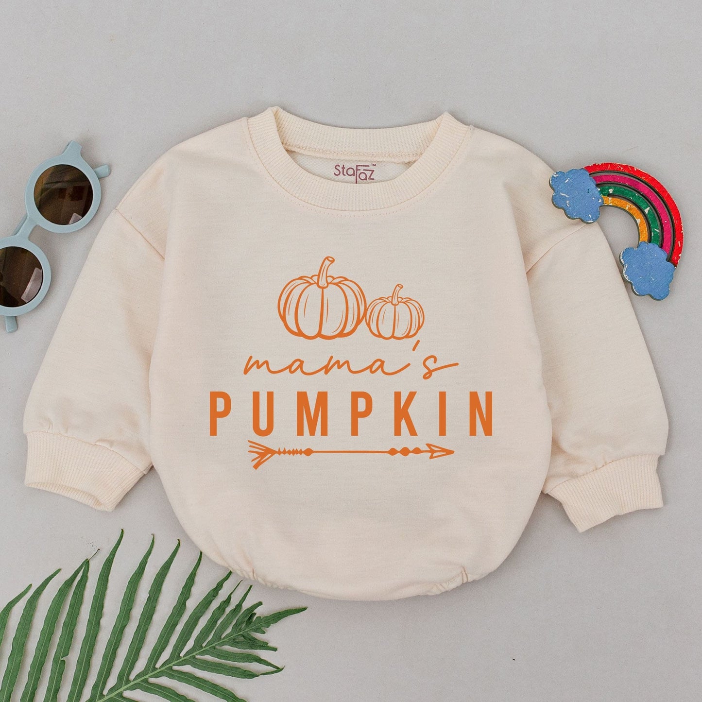 Pumpkin Spice Romper: Fall Baby Outfit & Perfect Shower Gift
