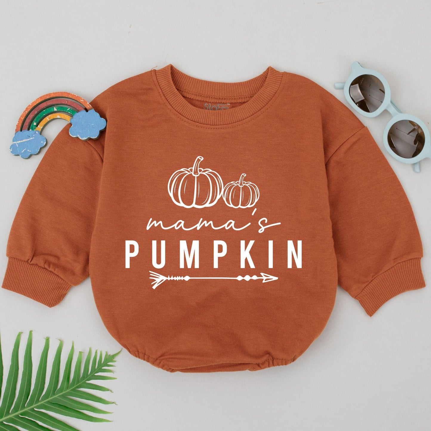 Pumpkin Spice Romper: Fall Baby Outfit & Perfect Shower Gift
