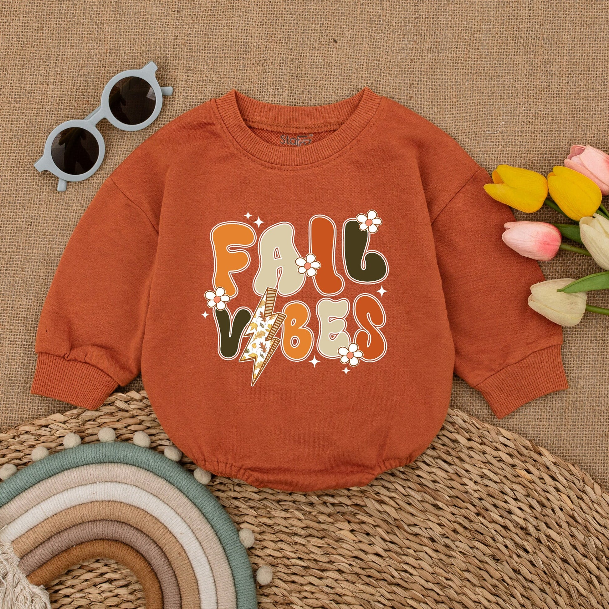 Autumn Baby Romper, Pumpkin Patch Outfit, Thanksgiving Bodysuit