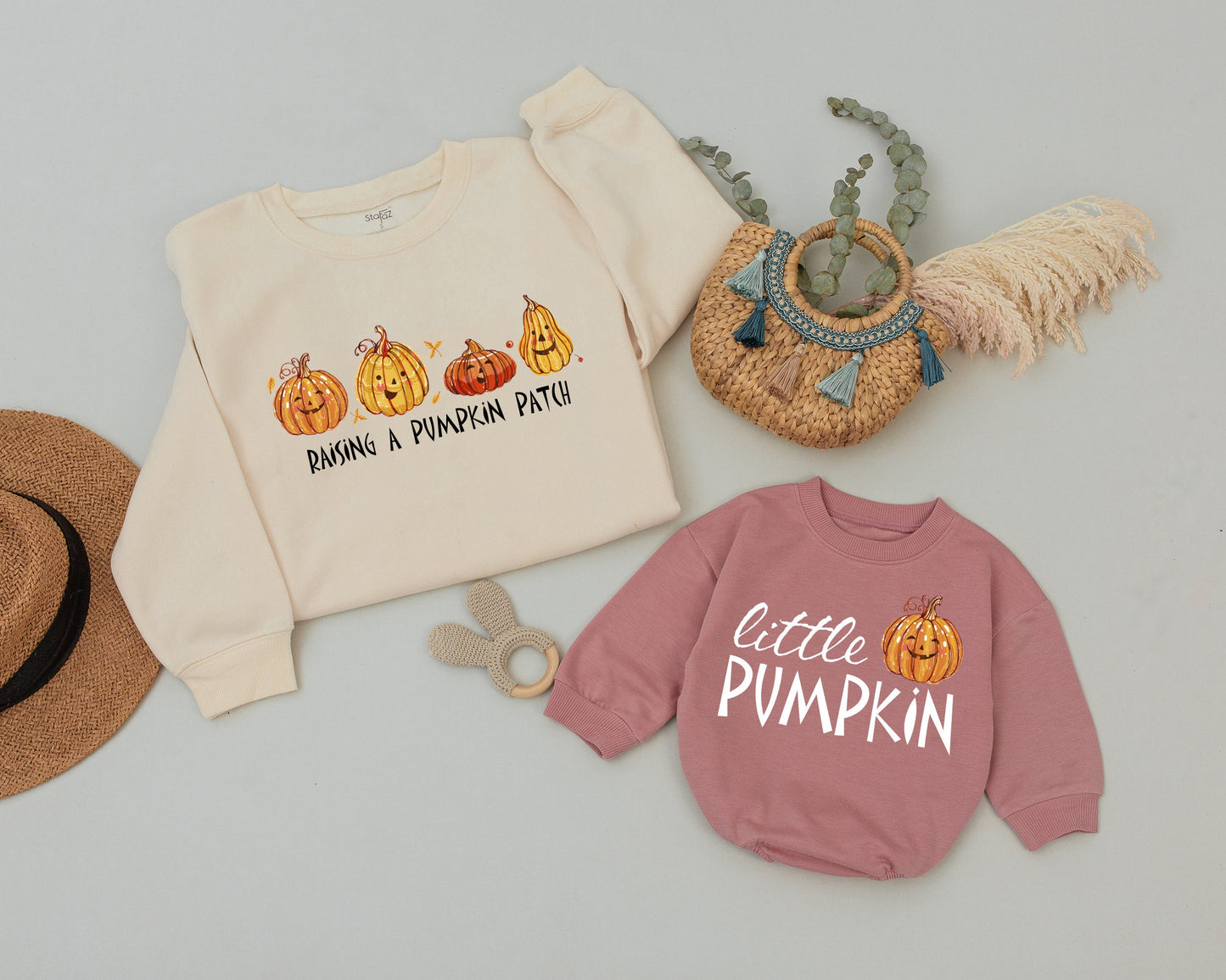 Pumpkin Patch Family Sweaters: Cozy Autumn Mommy and Me Outfits