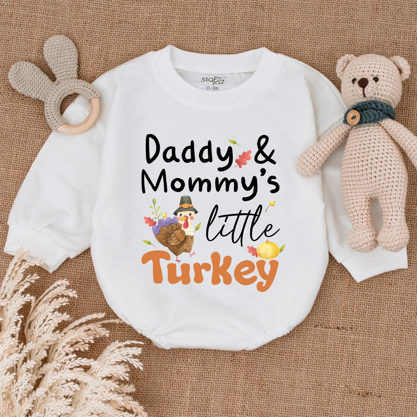 Thanksgiving Pumpkin Romper – Cute Fall Baby Outfit & Infant Bodysuit