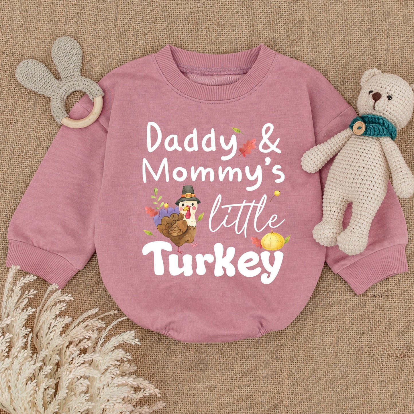 Thanksgiving Pumpkin Romper – Cute Fall Baby Outfit & Infant Bodysuit