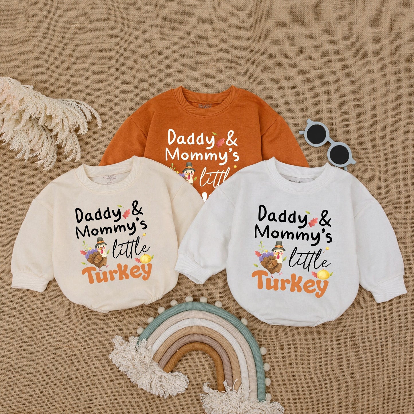Thanksgiving Pumpkin Romper – Cute Fall Baby Outfit & Infant Bodysuit