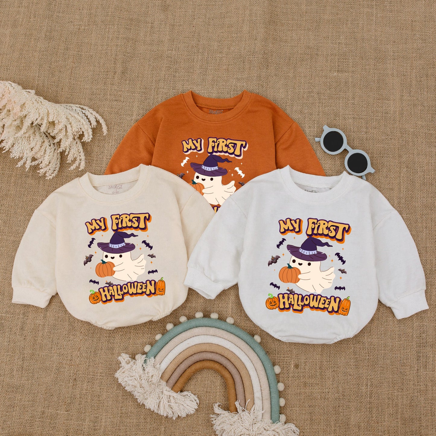 First Halloween Bubble Romper Outfit: Perfect Baby Shower Gift
