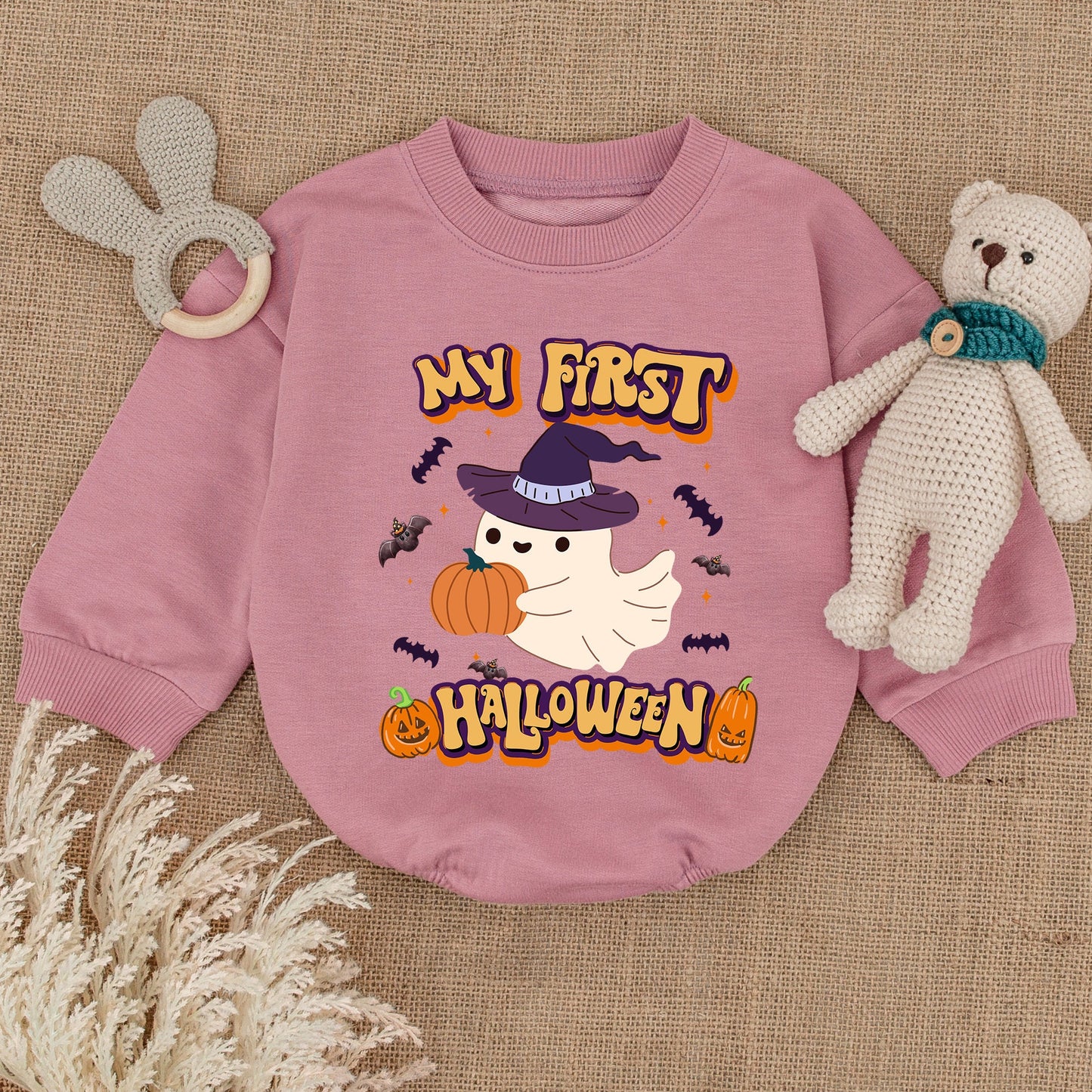 First Halloween Bubble Romper Outfit: Perfect Baby Shower Gift