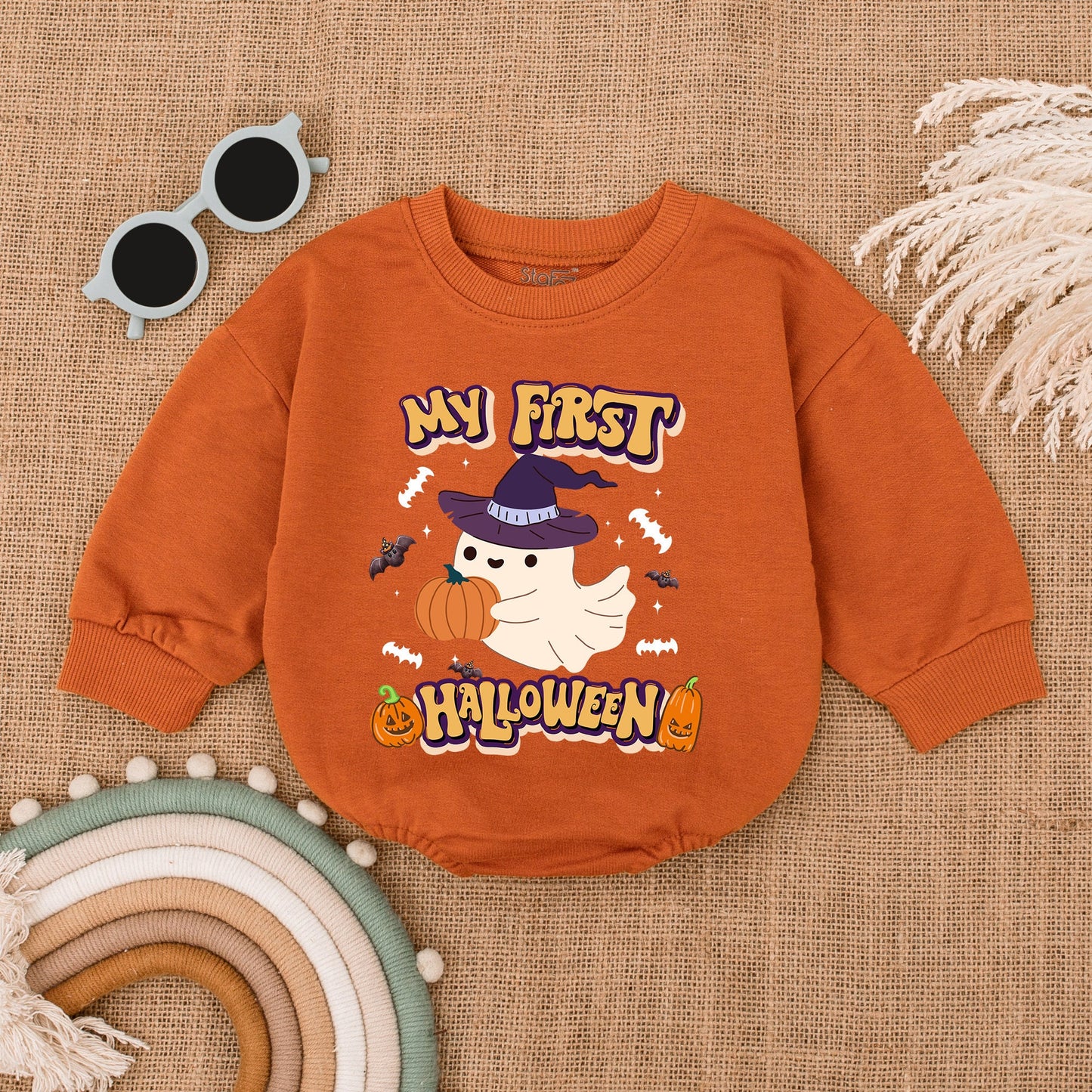 First Halloween Bubble Romper Outfit: Perfect Baby Shower Gift