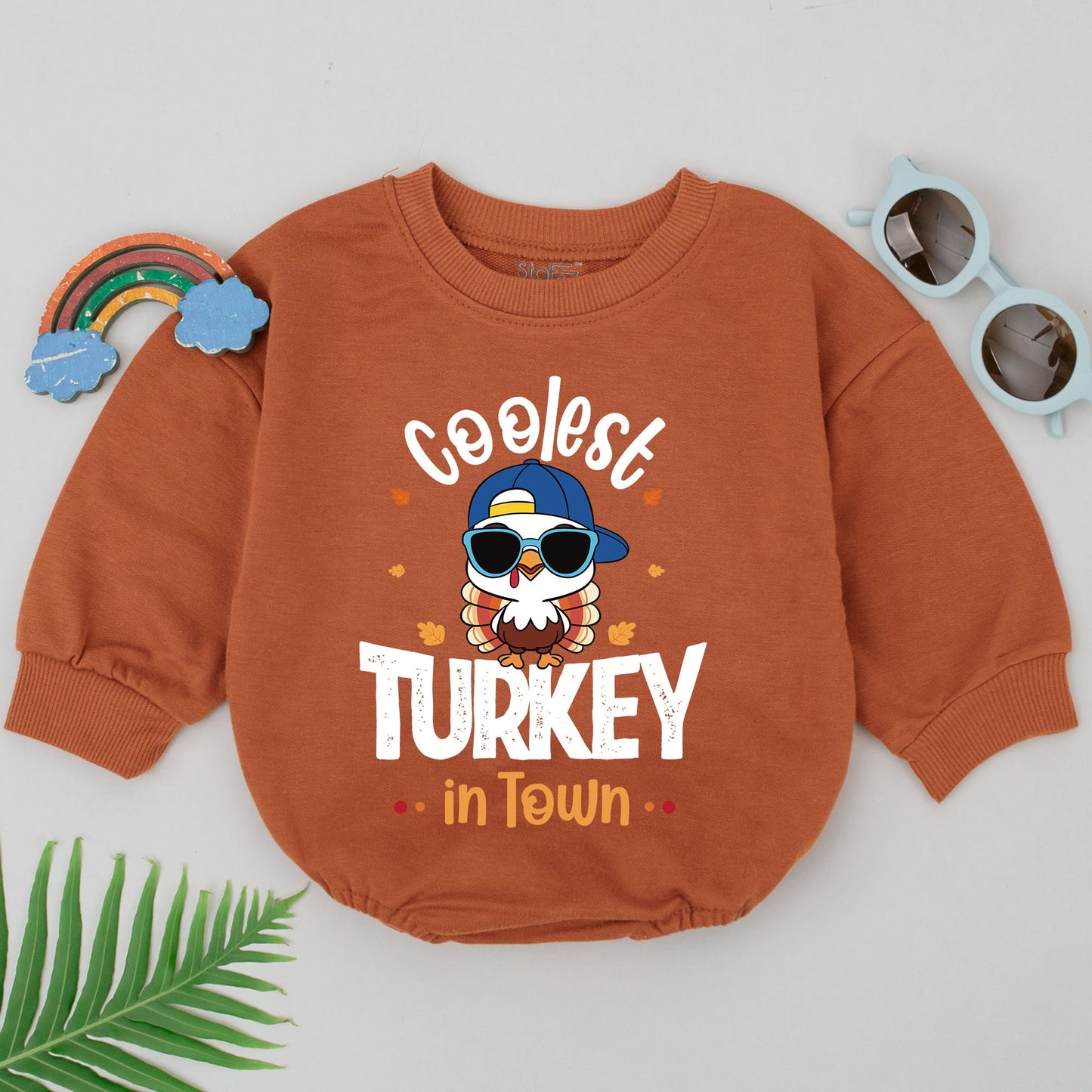 Little Turkey Thanksgiving Romper: Baby Outfit for Festive Fun