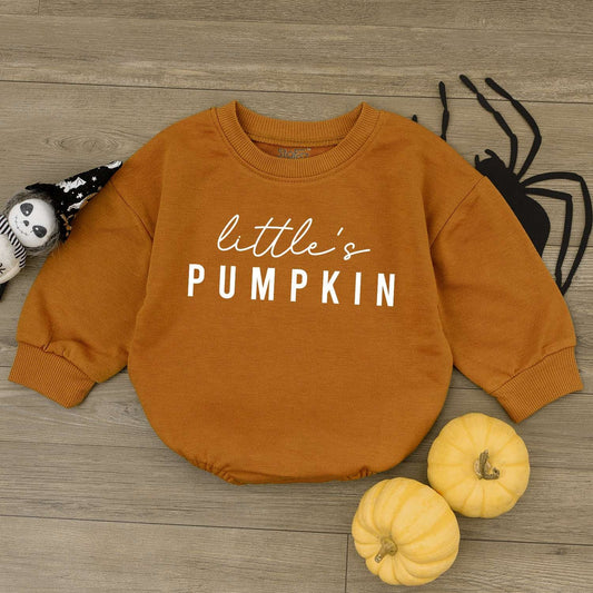 Personalized Pumpkin Baby Romper, Family Bodysuit, Newborn Outfit