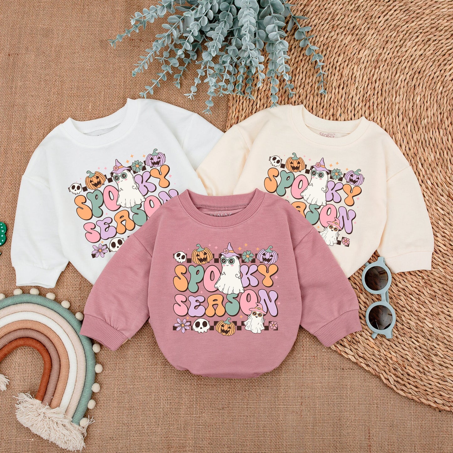 Groovy Halloween Romper - Perfect First Outfit for Spooky Season
