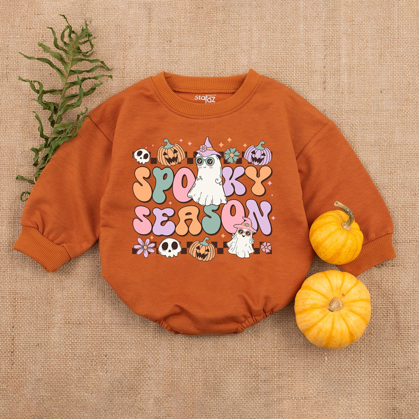 Groovy Halloween Romper - Perfect First Outfit for Spooky Season