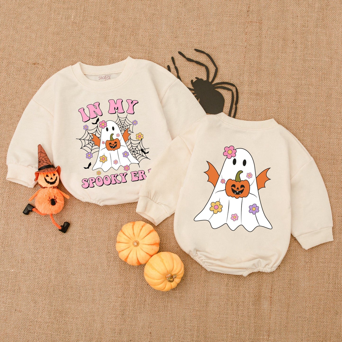 Spooky Era Halloween Romper: Baby Costume & Shower Gift