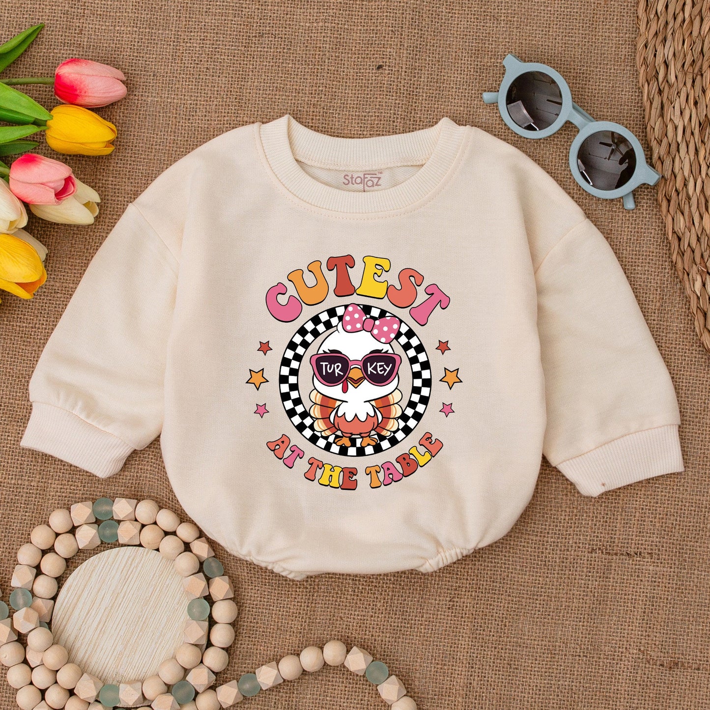 Thanksgiving Romper: Cute Turkey Shirt for Toddlers and Babies