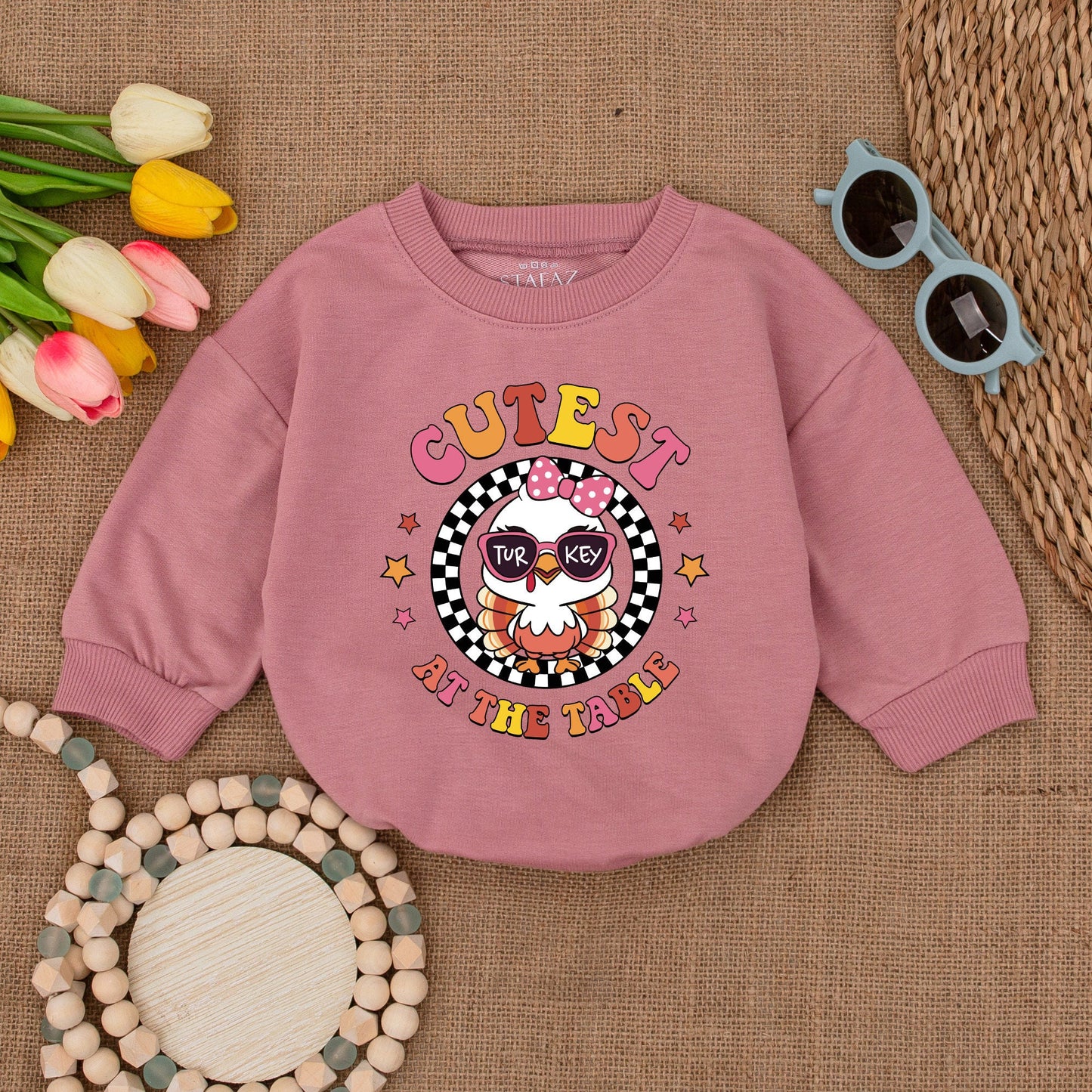 Thanksgiving Romper: Cute Turkey Shirt for Toddlers and Babies