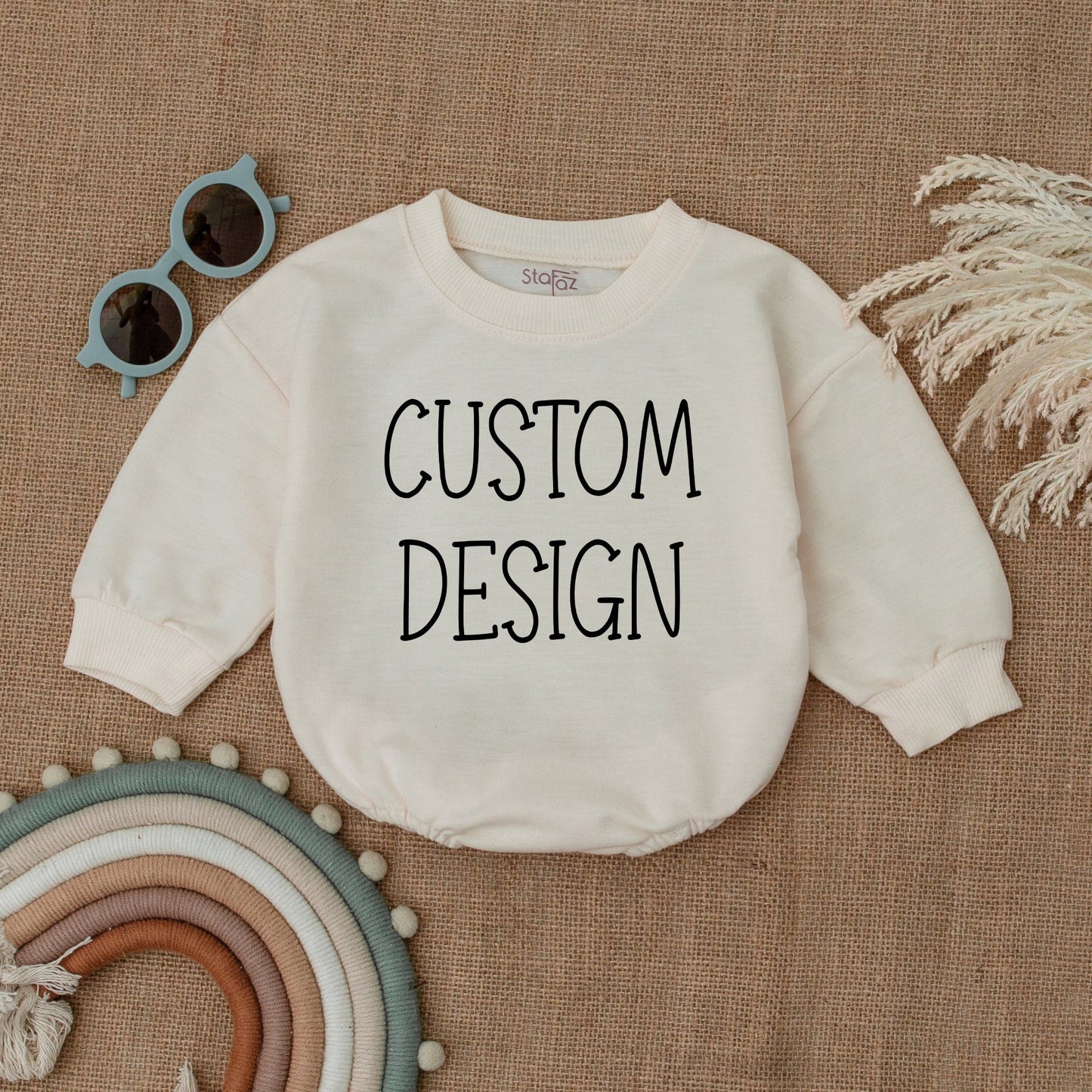 Custom Baby Bubble Romper - Baby Clothes & Shower Gift Outfit