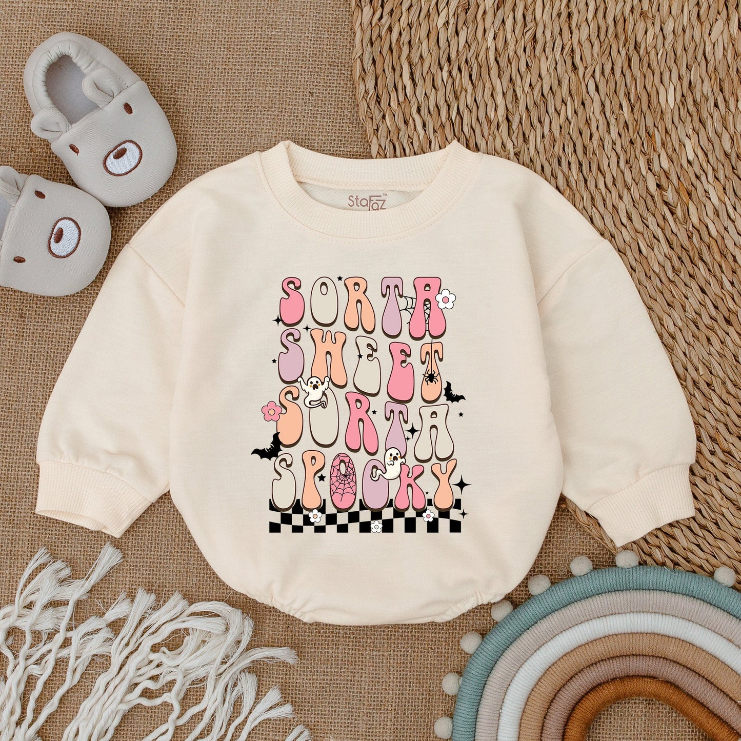 Sweet Spooky Baby Romper - First Halloween Outfit for Boys or Girls