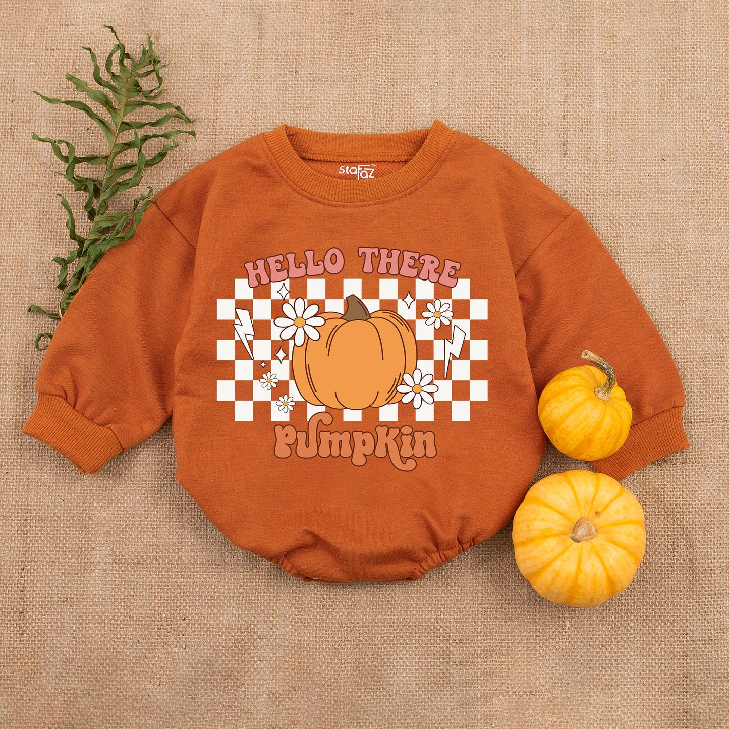 Little Pumpkin Thanksgiving Romper | Fall Baby Outfit & Gift