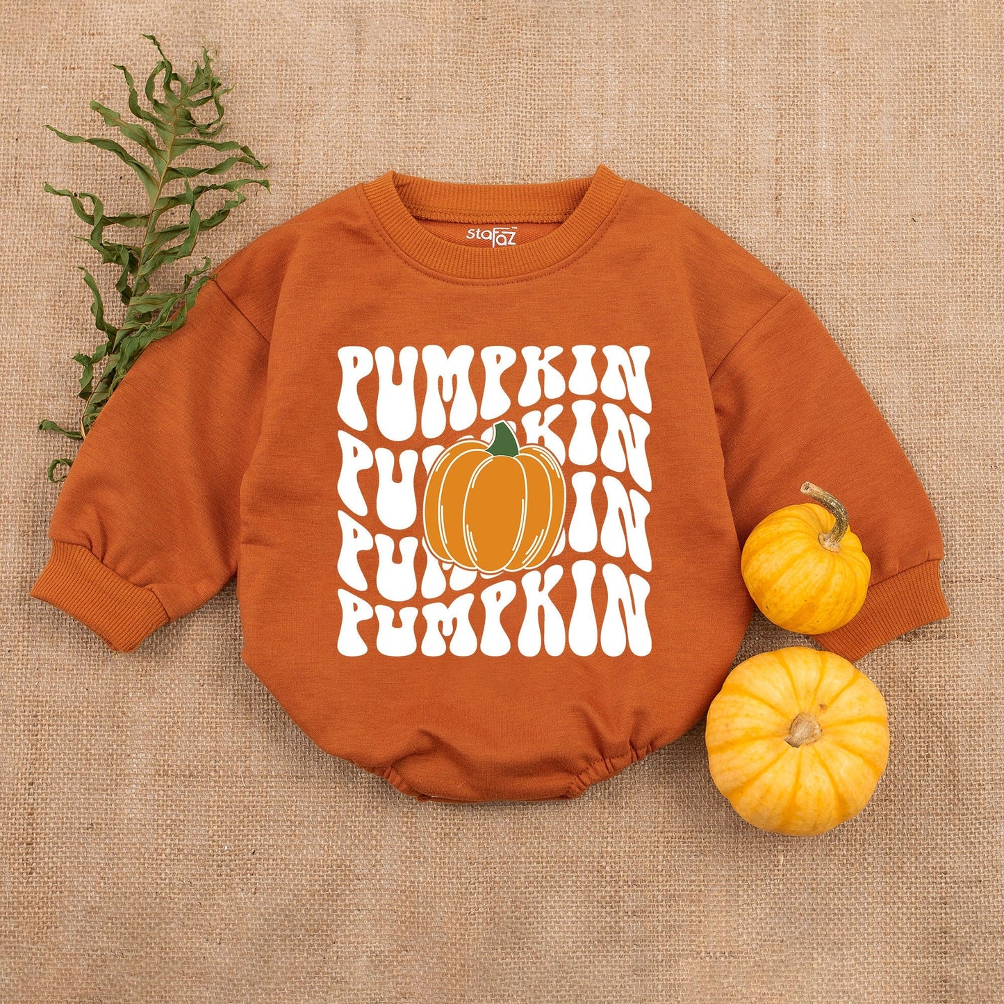 First Thanksgiving Pumpkin Romper – Adorable Fall Baby Outfit