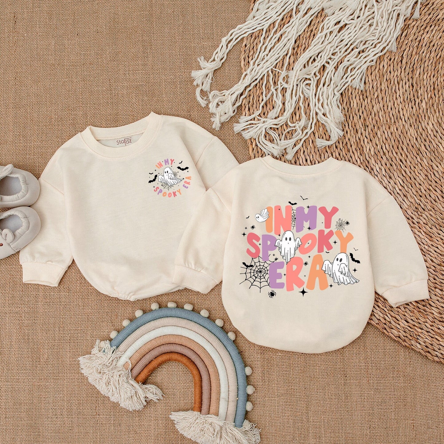 Spooky Baby Romper - Cute Halloween Outfit for Newborns & Infants