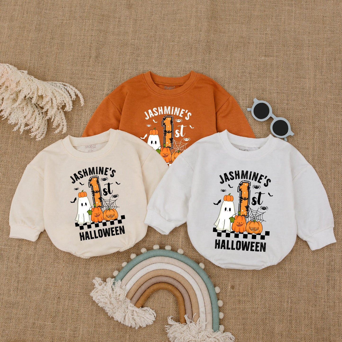 First Halloween Bubble Romper: Baby Shower Gift & Fall Bodysuit