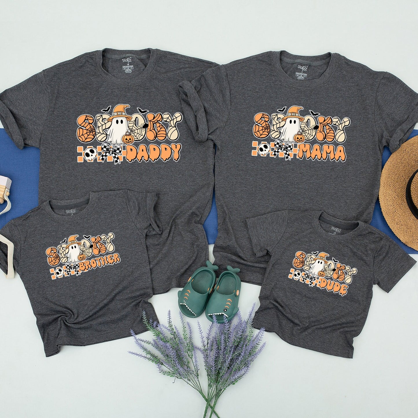 Halloween Family Matching Shirts - Spooky 1st Birthday Outfit