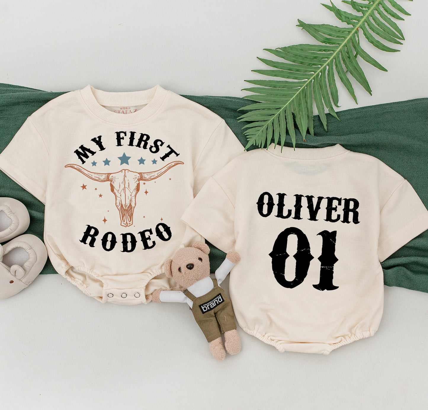 First Rodeo Birthday Shirt for Boys & Girls - Western 1st Outfit
