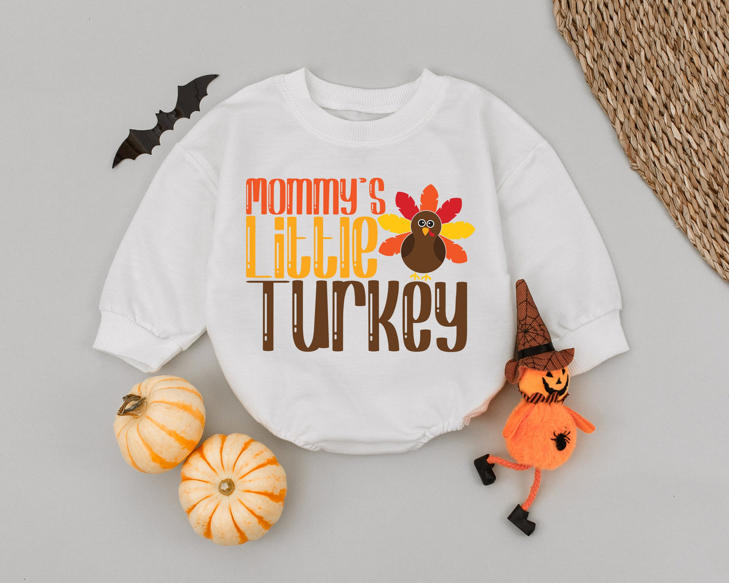 Festive First Thanksgiving Bodysuit: Unisex Turkey Day Baby Outfit