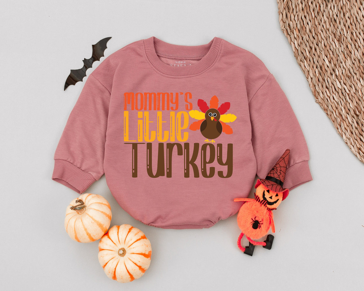 Festive First Thanksgiving Bodysuit: Unisex Turkey Day Baby Outfit