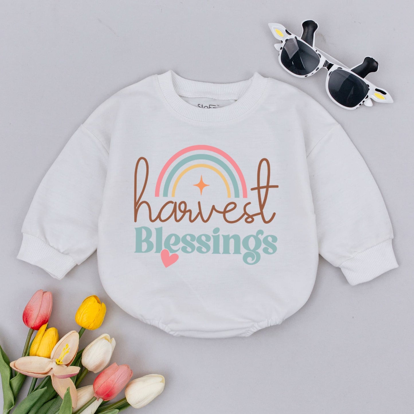 Fall Baby Romper: 1st Thanksgiving Outfit & Blessing Gift