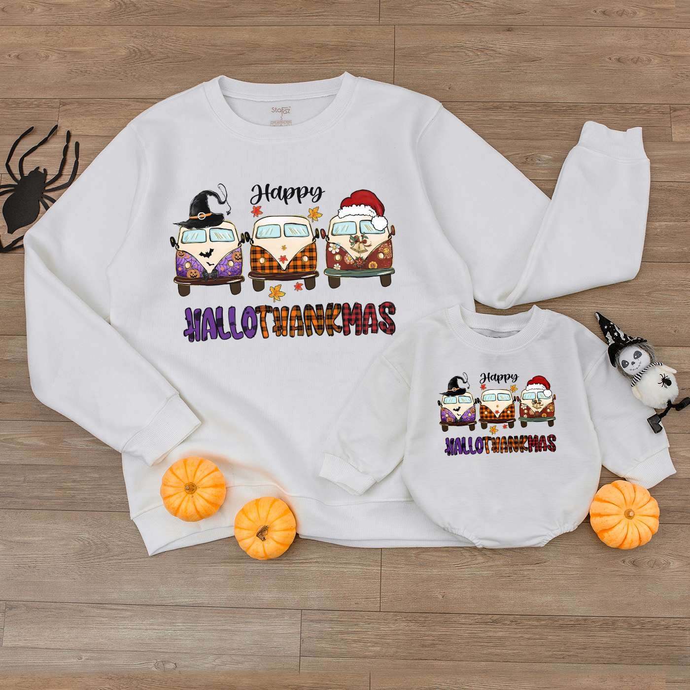 Festive Baby Bodysuit: Halloween, Thanksgiving, & Christmas Outfit