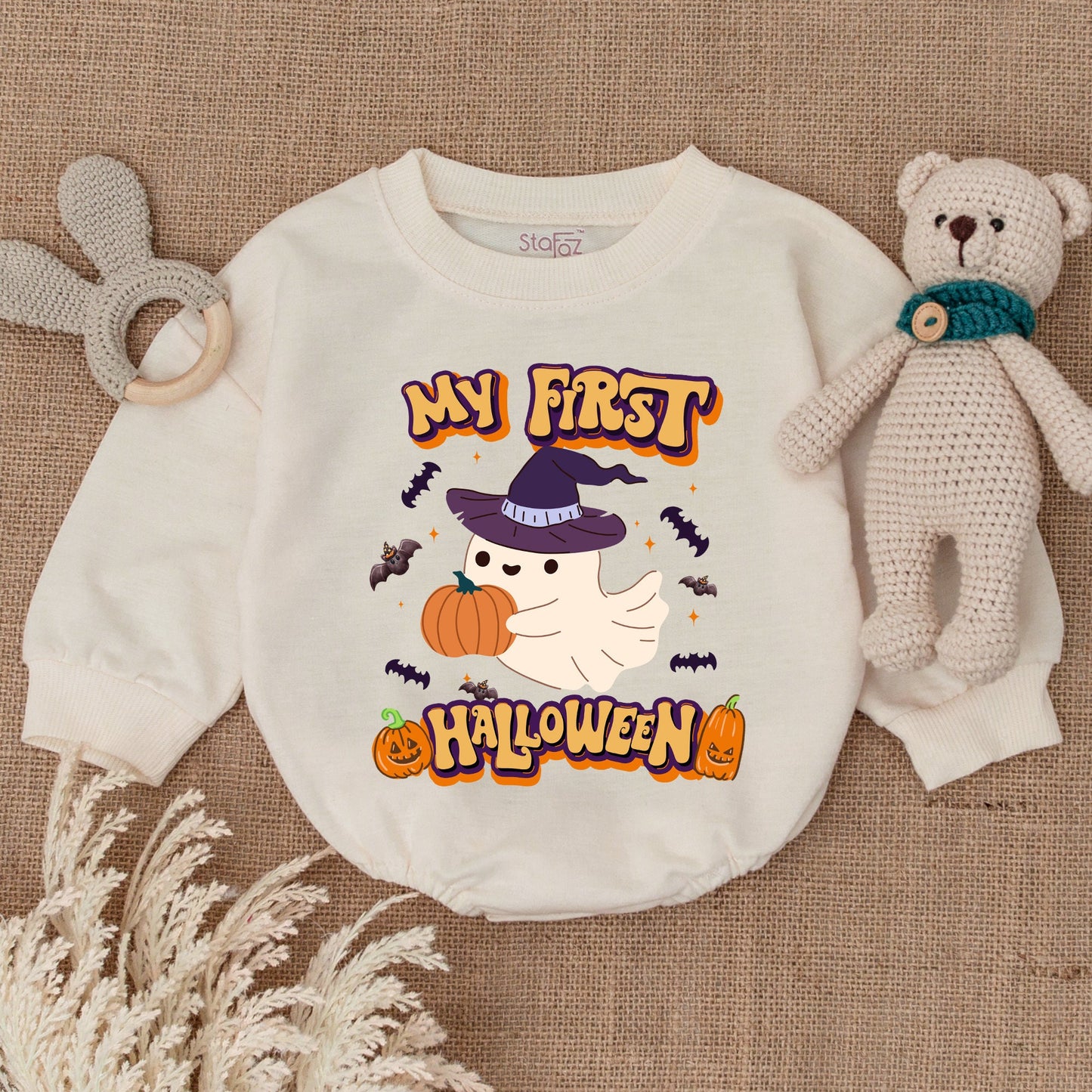 First Halloween Bubble Romper Outfit: Perfect Baby Shower Gift