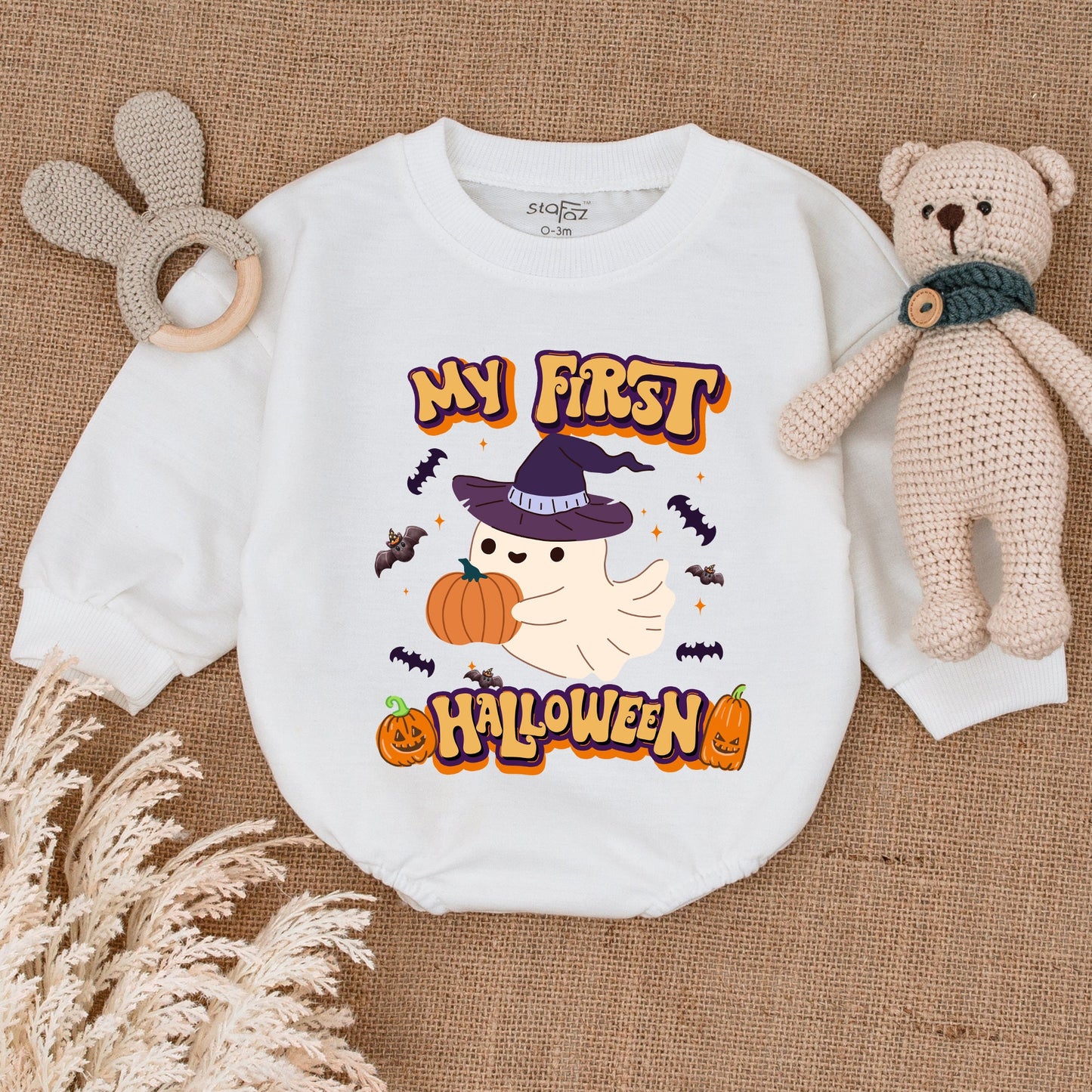 First Halloween Bubble Romper Outfit: Perfect Baby Shower Gift