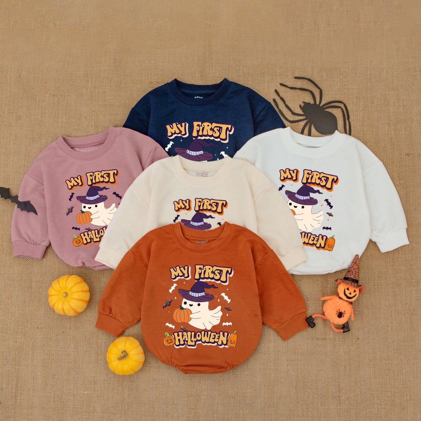 First Halloween Bubble Romper Outfit: Perfect Baby Shower Gift