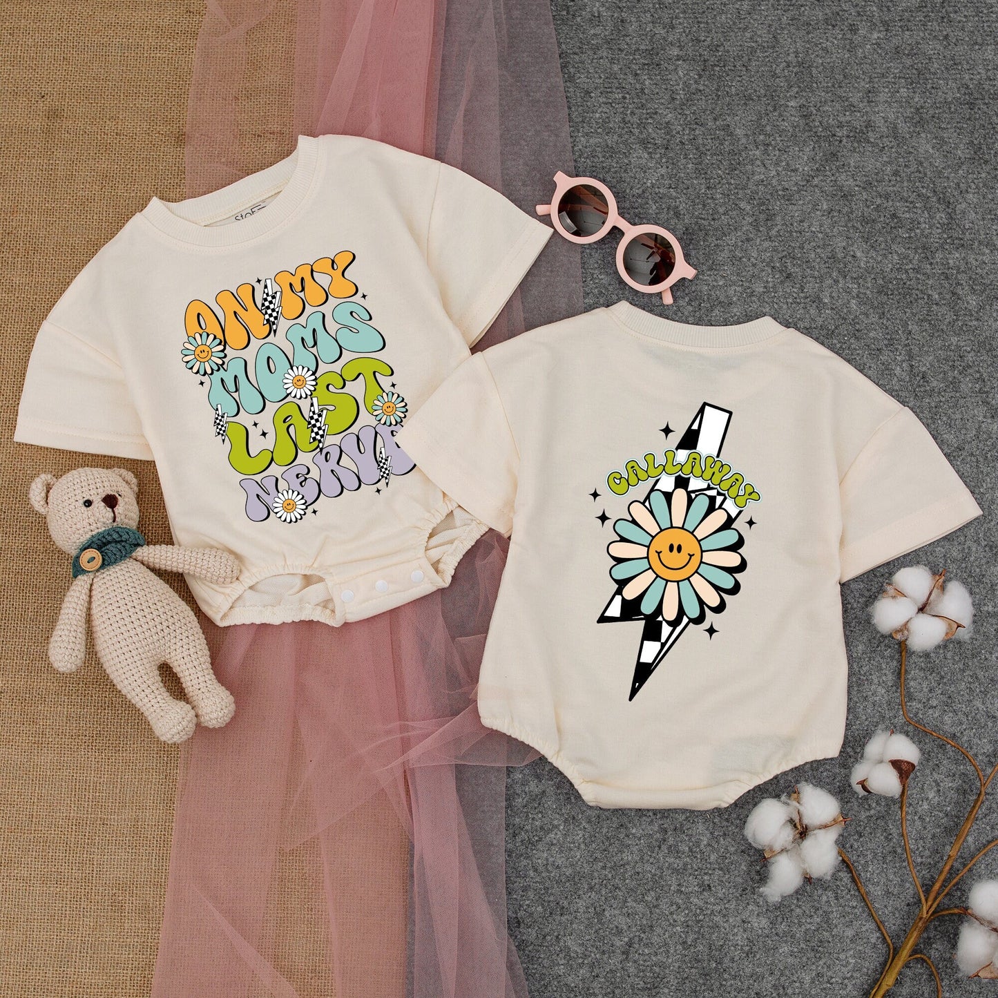 First Birthday Romper, Gender Neutral Outfit, Baby Shower Gift