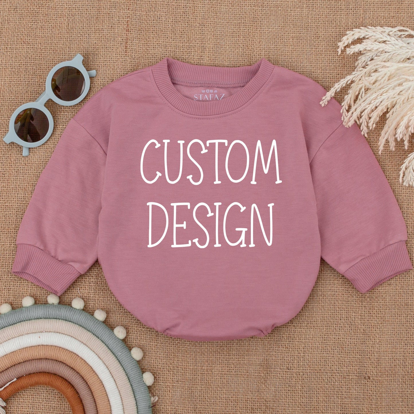 Custom Baby Bubble Romper - Baby Clothes & Shower Gift Outfit