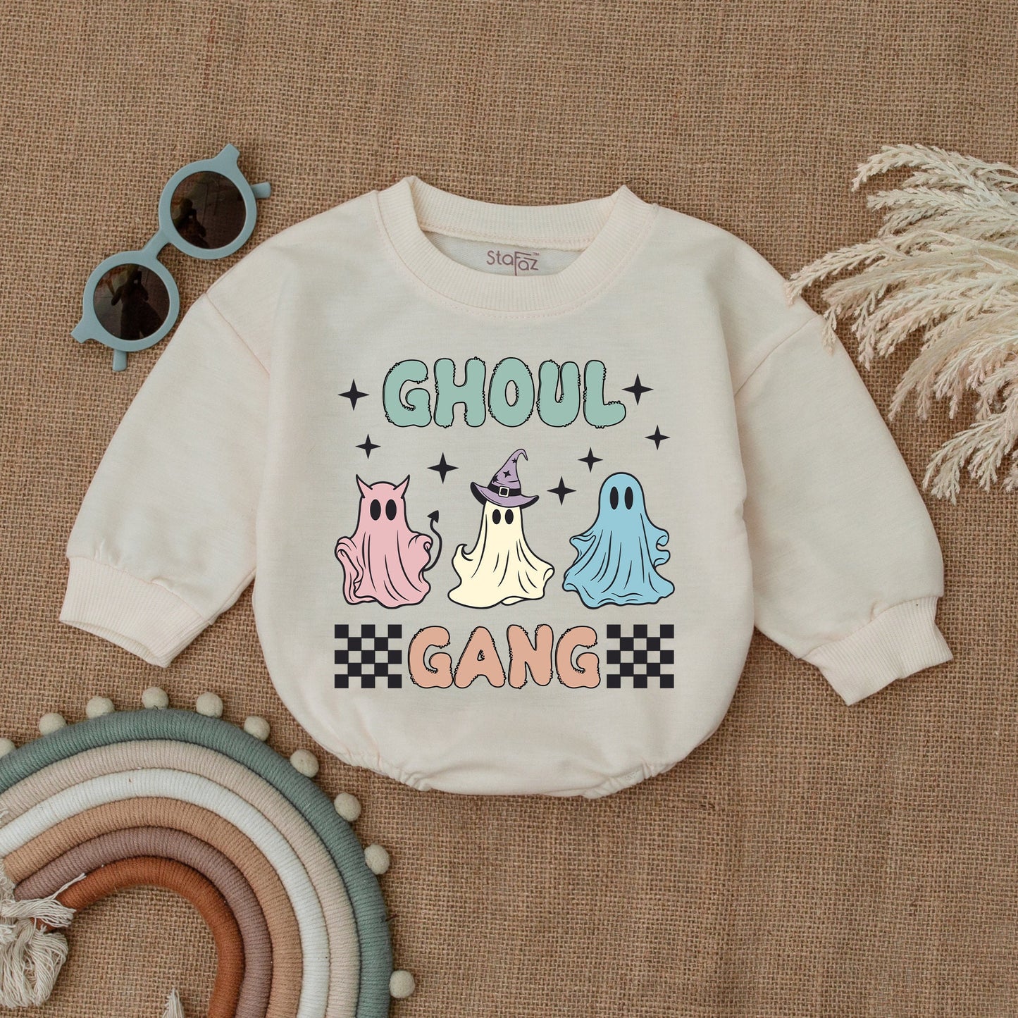 Spooky Era Halloween Pumpkin Romper: Baby Shower & Costume Ready