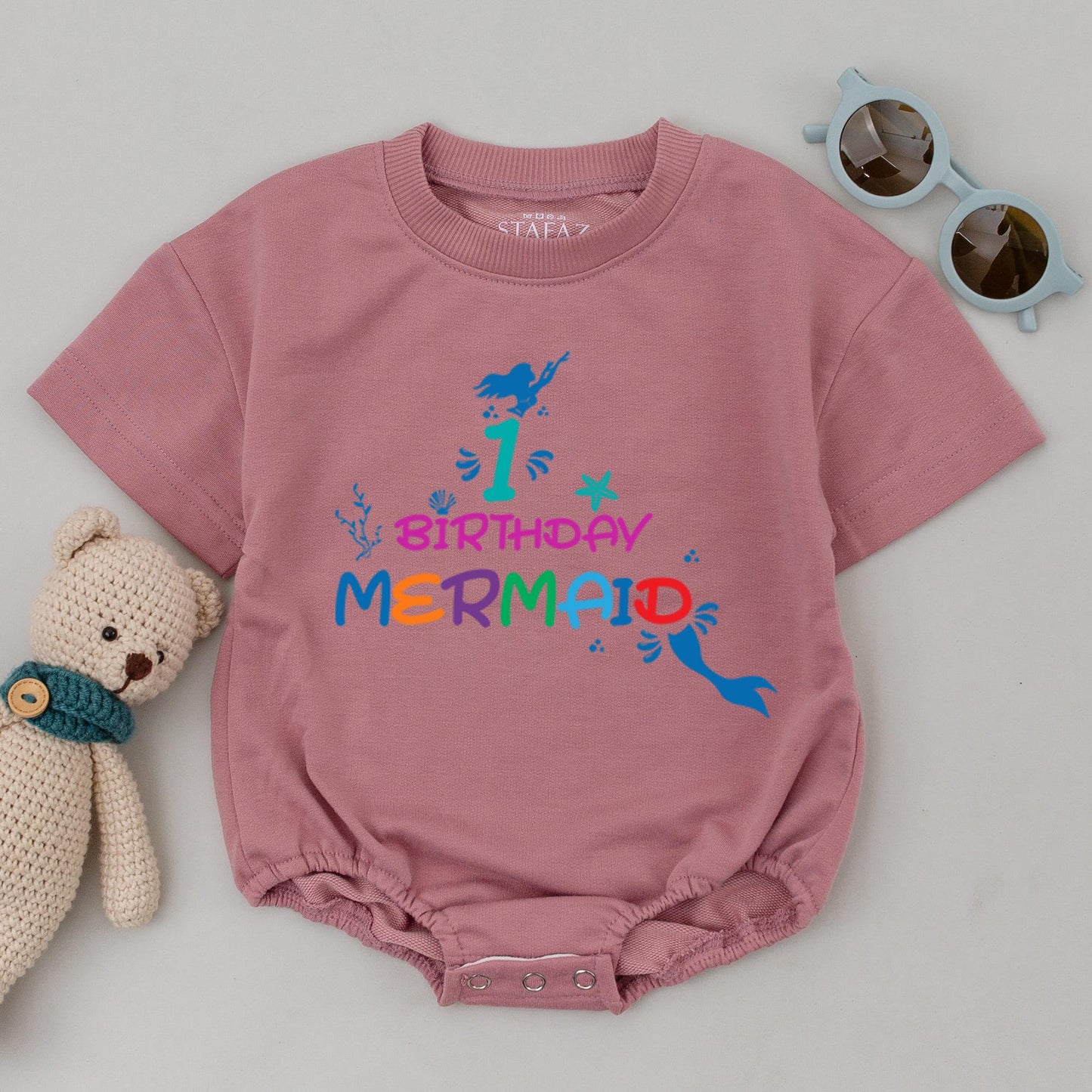Family Mermaid Birthday Tees – Personalized Under The Sea Shirts
