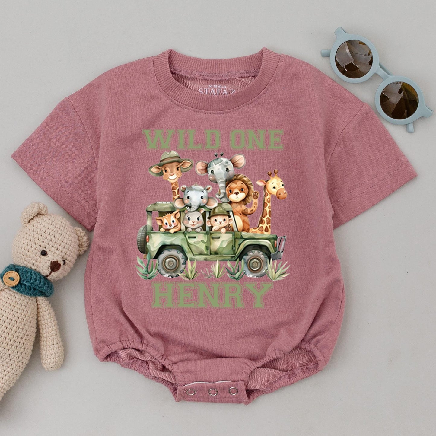 Safari Birthday Family Shirts: 1st Birthday Jungle & Zoo Outfits