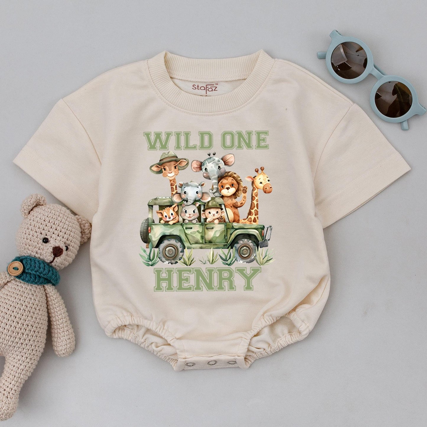 Safari Birthday Family Shirts: 1st Birthday Jungle & Zoo Outfits