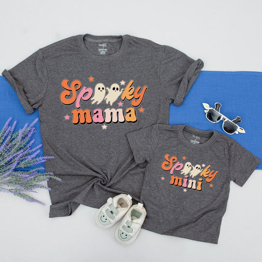 Halloween Mommy & Me Shirts, Spooky Season Matching Outfits