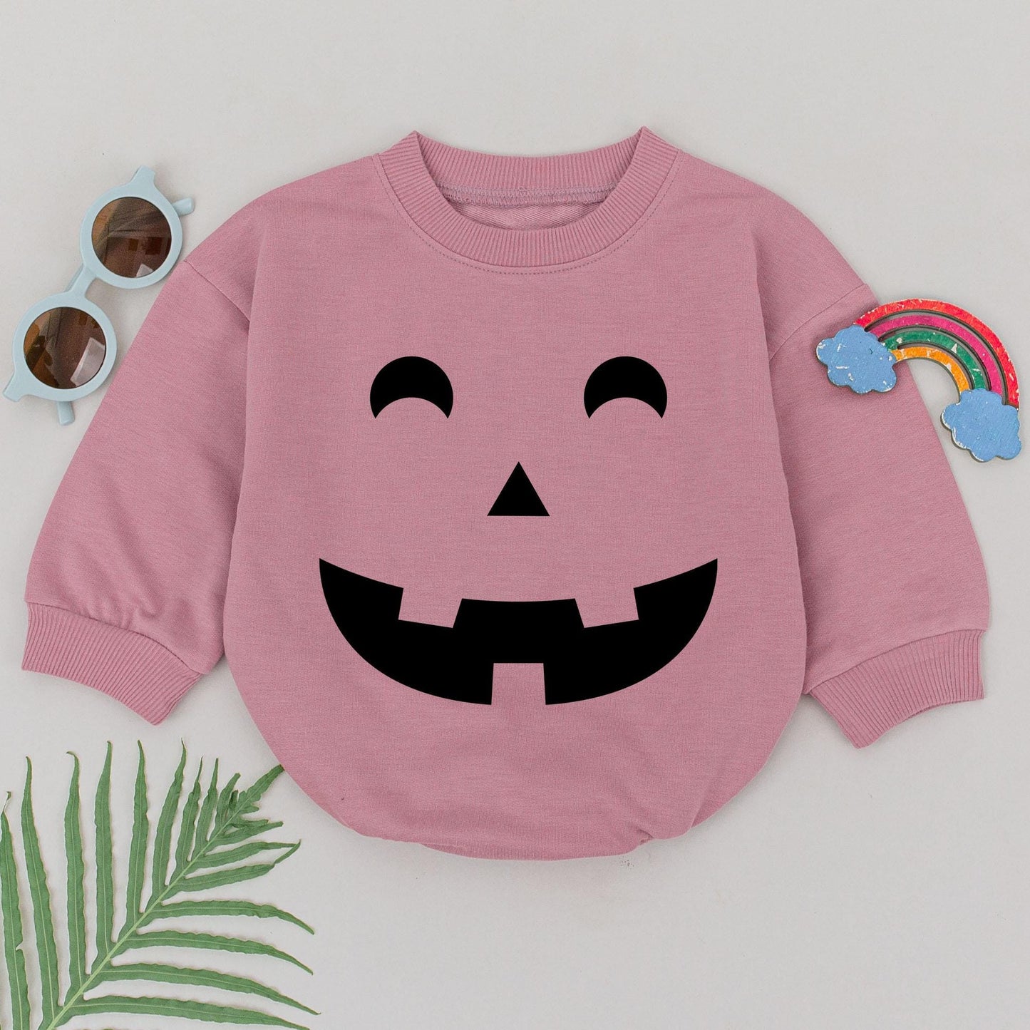 Adorable Pumpkin Romper for Baby Girls – Perfect Halloween Outfit