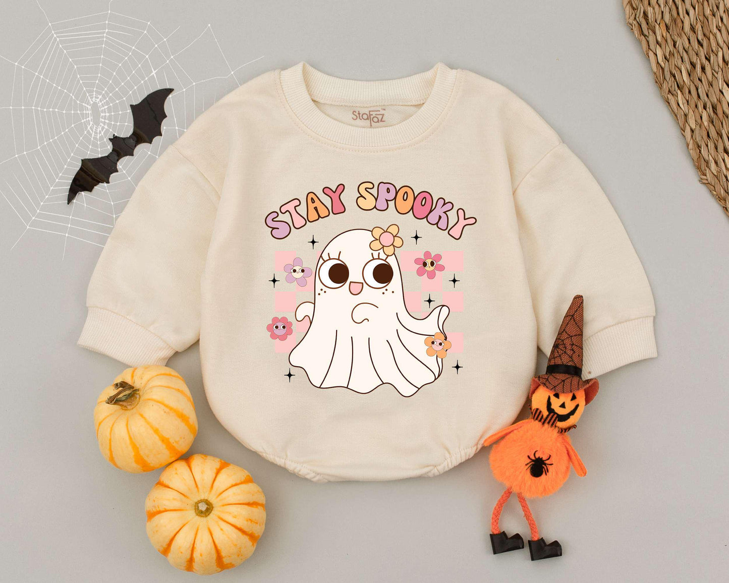 Spooky Season Romper: Baby & Toddler Halloween Costume Gift