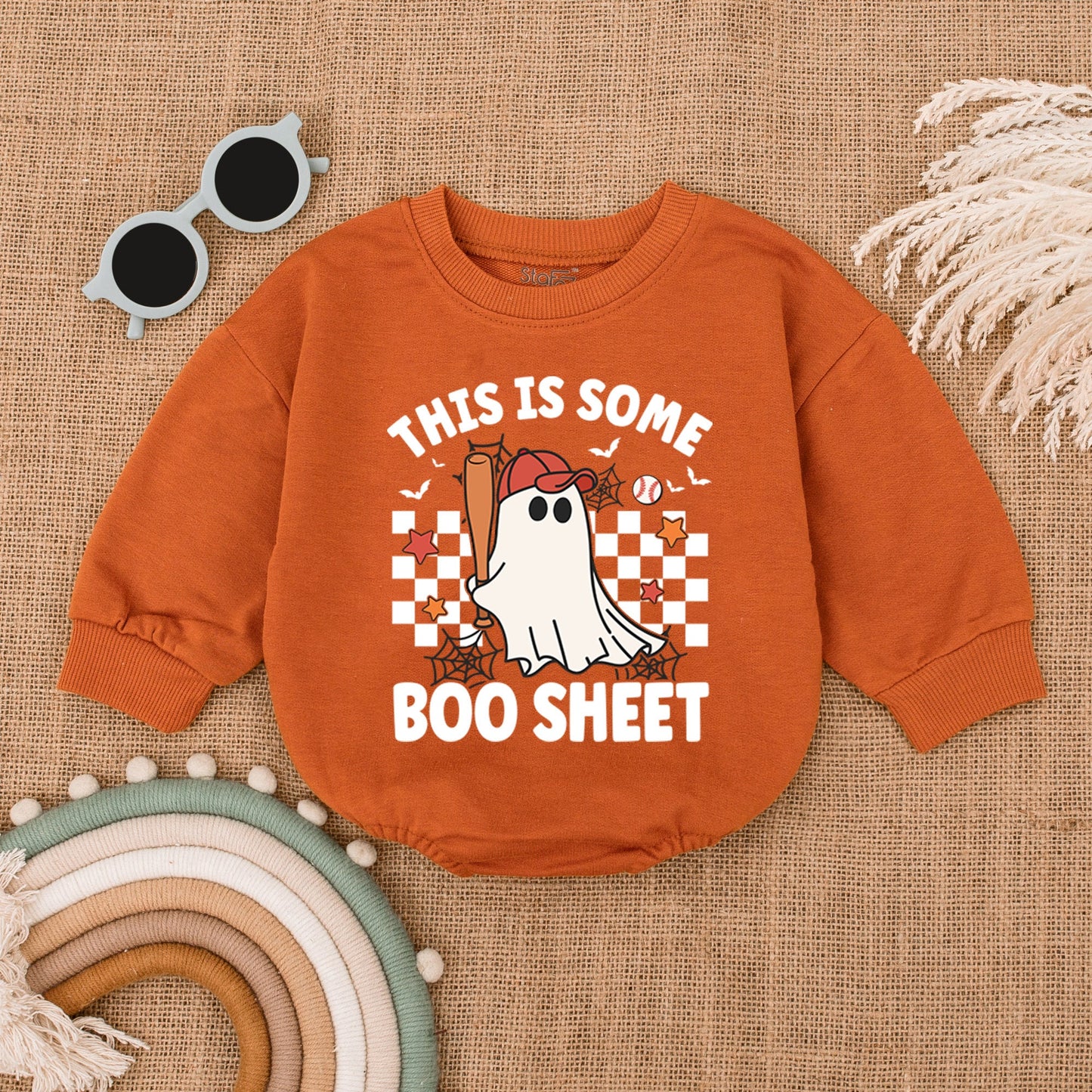 Spooky Bubble Romper, My First Halloween Bodysuit, Baby Gift Outfit