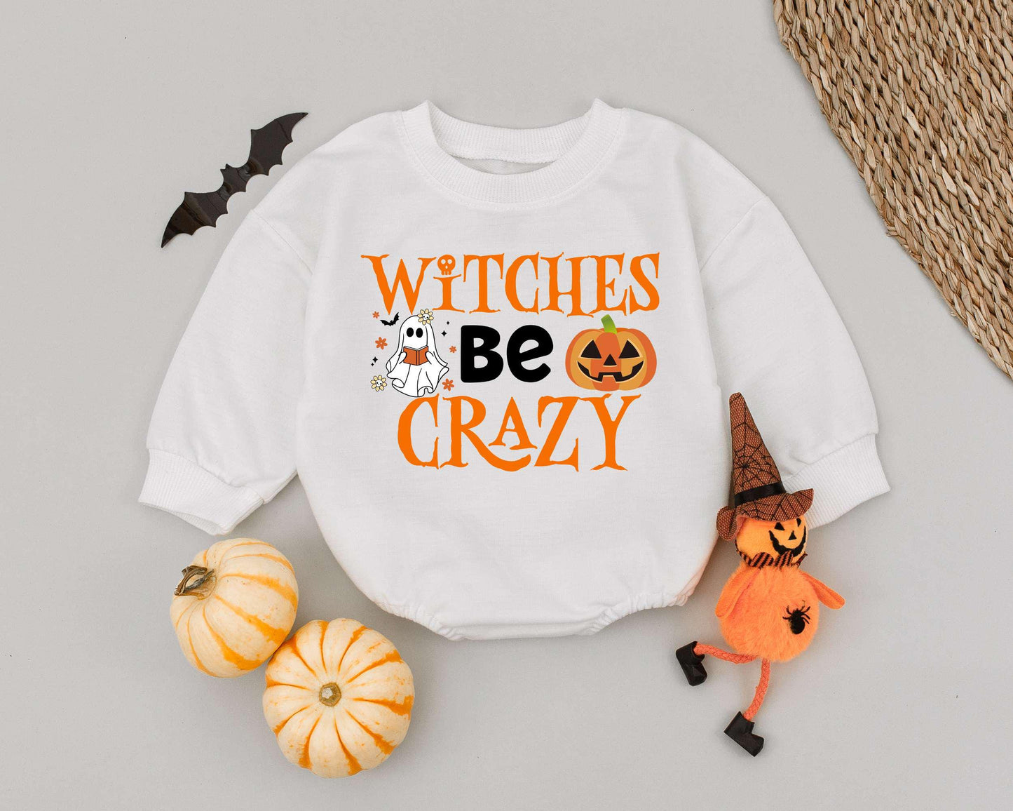 Spooky Season Baby Romper: Funny Halloween Outfit for Boys & Girls