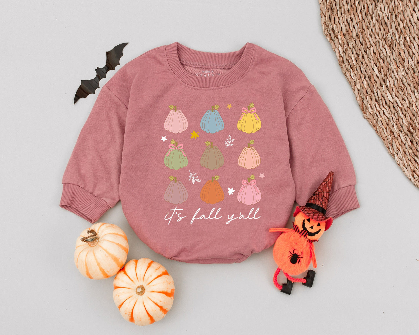 Little Pumpkin 1st Thanksgiving Romper - Newborn Fall Baby Outfit